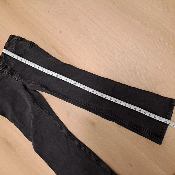 CAbi Women's Dark Grey Low Waisted Bootcut Casual Denim Jeans Size 6 - Picture 8 of 8